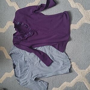 🗽 Bcbg And Red Paint Medium Tops